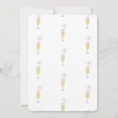 Oudejaarsavond is het seizoen vakantie kaart (Achterkant)