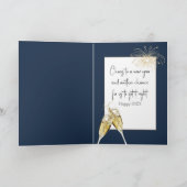 Oudejaarsavond klokkentoren kaart (Binnen)