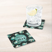 Oudejaarsavond Party Borden - Disco Ball Design Kartonnen Onderzetters (Insitu)