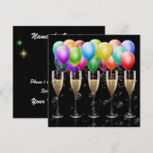 Oudejaarsavond / speciale gelegenheid - SRF Kaart (Voorkant / Achterkant)