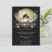 Oudejaarsavond Uitnodiging (Staand voorkant)