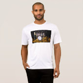 Oudejaarsavond viering SlipperyJoe's champagne T-shirt (Voorkant volledig)