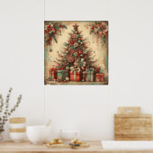 Oudejaarschristiposters Poster (Keuken)