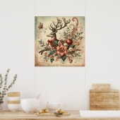 Oudejaarschristiposters Poster (Keuken)