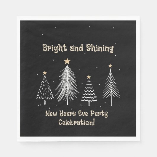 Oudejaarsfeest Servet (Voorkant)