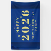 Oudejaarsfeest Spandoek (Verticaal)