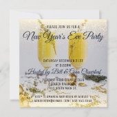 Oudejaarsuitnodiging Luxe Kaart (Voorkant)