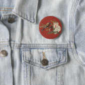 Oudejaarsvogels Ronde Button 5,7 Cm (In situ)