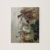 Oudenaarde - A Cavalry Skirmish (olie op het panee Legpuzzel (Verticaal)