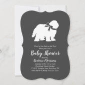 Oudengelse herdershond Baby shower neutraal Kaart (Voorkant)