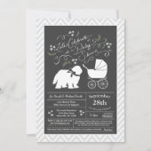 Oudengelse herdershond Baby shower neutraal Kaart (Voorkant)