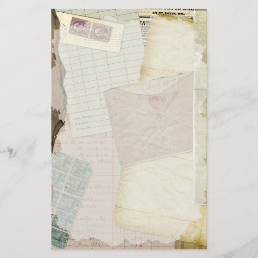 oudepapierwaren briefpapier (Voorkant)