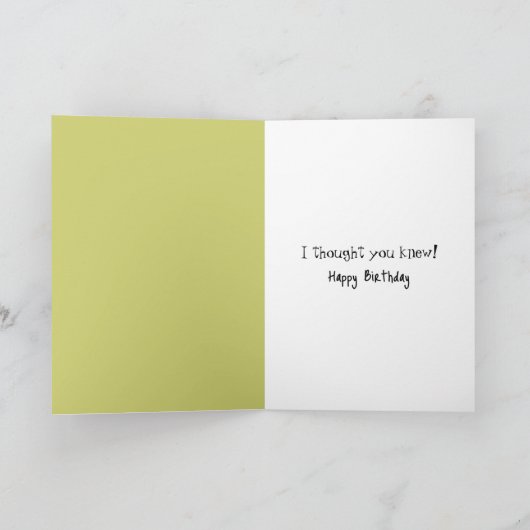 Ouder Beer met bier Kaart (Binnen)