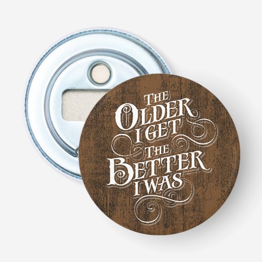 Ouder Beter Button Flesopener (Voorkant)