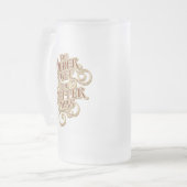 Ouder Beter Matglas Bierpul (Voorkant links)