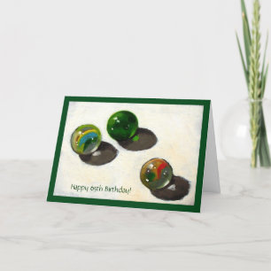 OUDER BIRTHDAY: NOG STEEDS MARBLES HEBBEN KAART