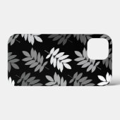 Ouder blad Lg patroon Zwart Wit Grijs Case-Mate iPhone Case (Achterkant (horizontaal))