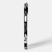 Ouder blad Lg patroon Zwart Wit Grijs Case-Mate iPhone Case (Achterkant / Rechts)