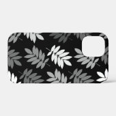 Ouder blad Lg patroon Zwart Wit Grijs Case-Mate iPhone Case (Achterkant (horizontaal))