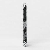 Ouder blad Lg patroon Zwart Wit Grijs Case-Mate iPhone Case (Achterkant/links)