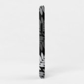 Ouder blad Lg patroon Zwart Wit Grijs Case-Mate iPhone Case (Achterkant/rechts)