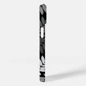 Ouder blad Lg patroon Zwart Wit Grijs Case-Mate iPhone Case (Achterkant / Rechts)