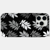 Ouder blad Lg patroon Zwart Wit Grijs Case-Mate iPhone Case (Achterkant (horizontaal))