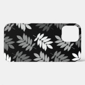 Ouder blad Lg patroon Zwart Wit Grijs Case-Mate iPhone Case (Achterkant (horizontaal))