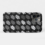 Ouder bladpatroon Zwart Wit Grijs Case-Mate iPhone Case (Achterkant (horizontaal))