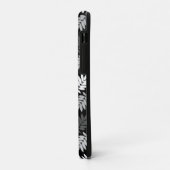 Ouder bladpatroon Zwart Wit Grijs Case-Mate iPhone Case (Achterkant/links)