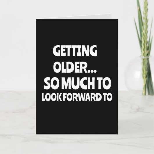 OUDER-COLONOSCOPIES FUNNY BIRTHDAY-Wenskaart Kaart (Voorkant)