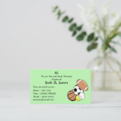 Ouder Contact Visitekaartje (Staand voorkant)