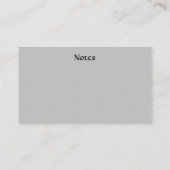 Ouder Contact Visitekaartje (Achterkant)