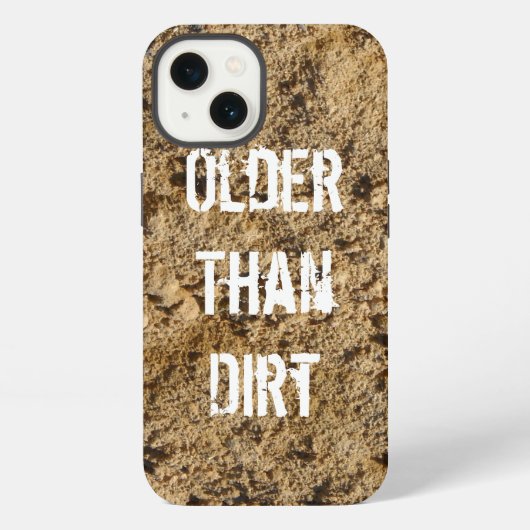 Ouder Dan de Aarde iPhone Hoesje (Achterkant)