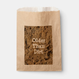 Ouder dan Dirt Favor Bag Bedankzakje