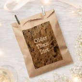 Ouder dan Dirt Favor Bag Bedankzakje (Geknipt)