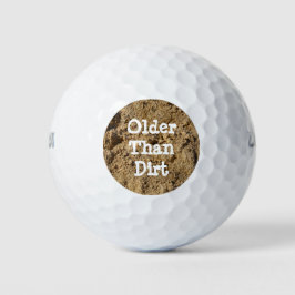 Ouder dan Dirt Golf Balls Golfballen