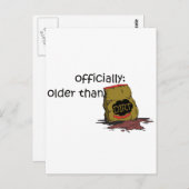 Ouder dan vuil briefkaart (Voorkant / Achterkant)