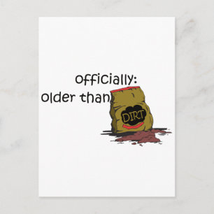 Ouder dan vuil briefkaart
