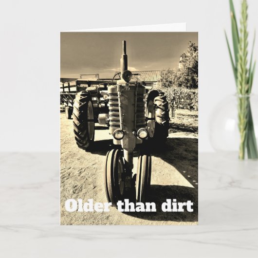 Ouder dan Vuil Kaart (Voorkant)