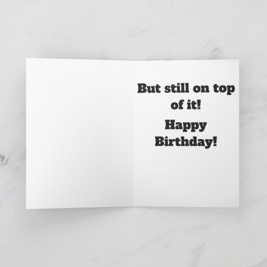 Ouder dan Vuil Kaart (Binnen)