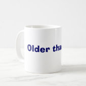 Ouder dan vuil koffiemok (Voorkant links)