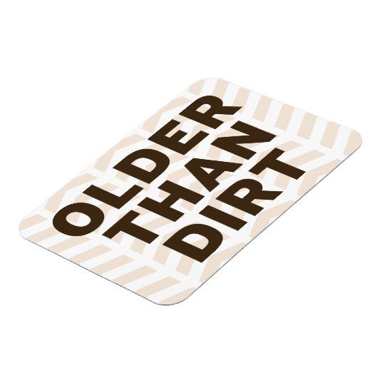 Ouder dan vuil magneet (Linkerzijde)