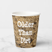 Ouder dan vuil papieren bekers (Voorkant)