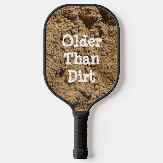 Ouder dan vuil pickleball paddle (Achterkant)