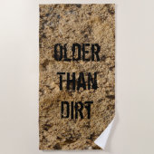 Ouder dan vuil strandlaken (Voorkant)