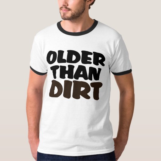 Ouder dan vuil t-shirt (Voorkant)