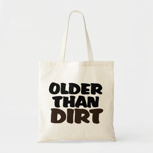 Ouder dan vuil tote bag (Voorkant)