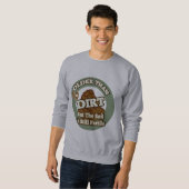 Ouder dan vuile 60e verjaardag cadeautjes trui (Voorkant volledig)