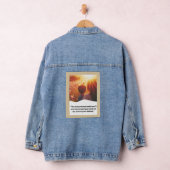 Ouder- en kindbinding met prijsopgave denim jacket (Hangar)